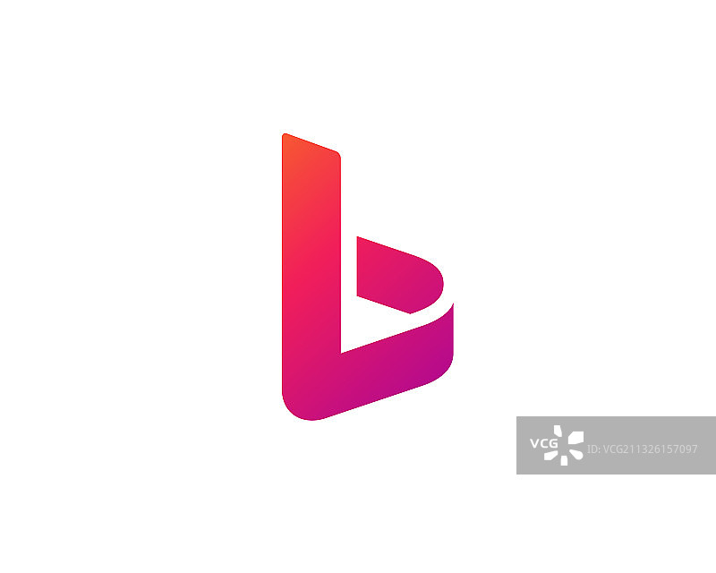 字母B标志图标设计模板元素图片素材