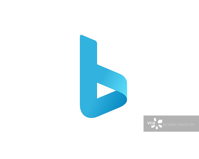 字母B标志图标设计模板元素图片素材