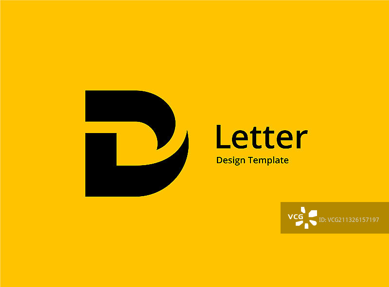 字母D标志图标设计模板元素图片素材
