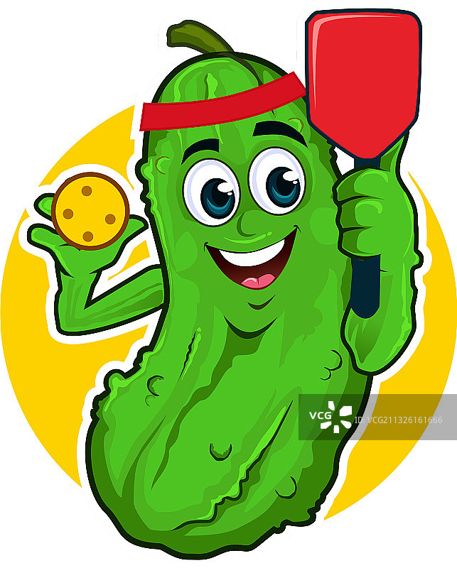 泡菜吉祥物卡通图片素材