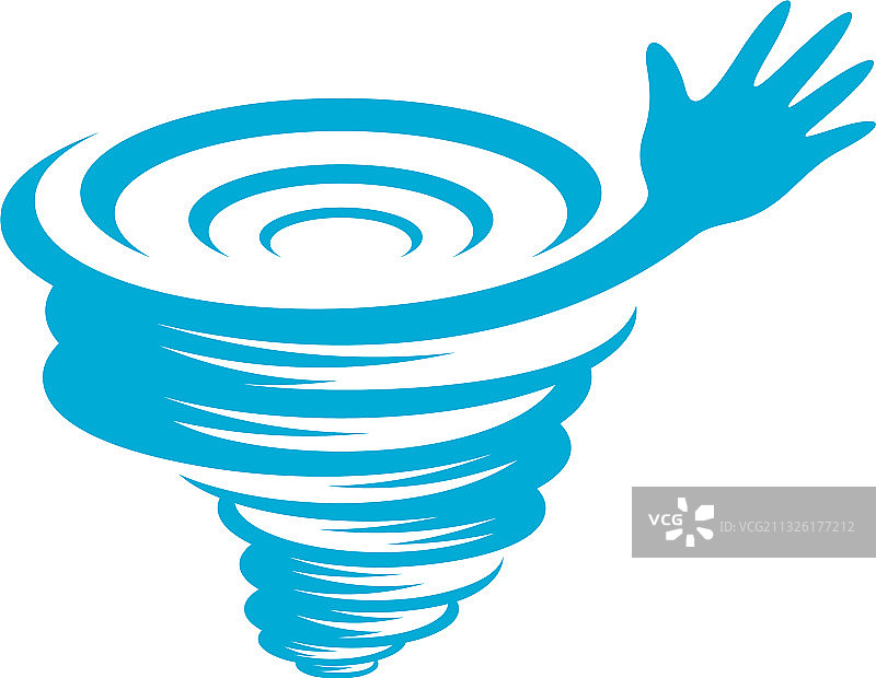 龙卷风标志模板创意图片素材