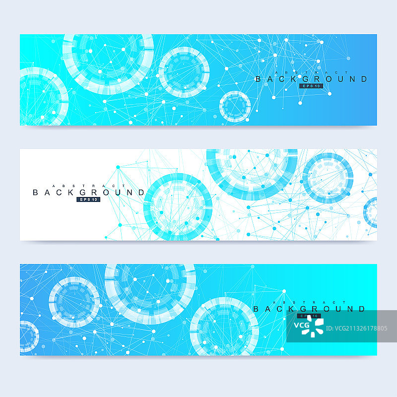 DNA科研现代banner合集图片素材