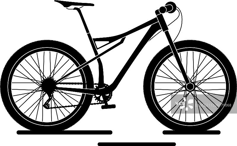 古董赛车自行车图片素材