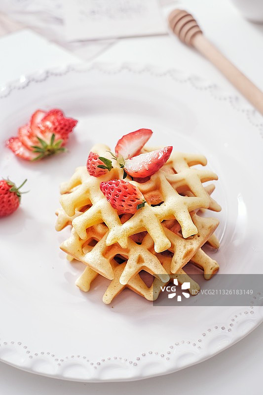 华夫饼图片素材