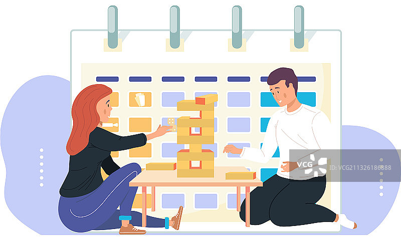 情侣玩层层叠图片素材