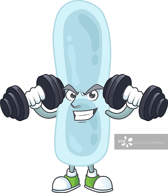 卡通人物图片：肺炎克雷伯菌图片素材