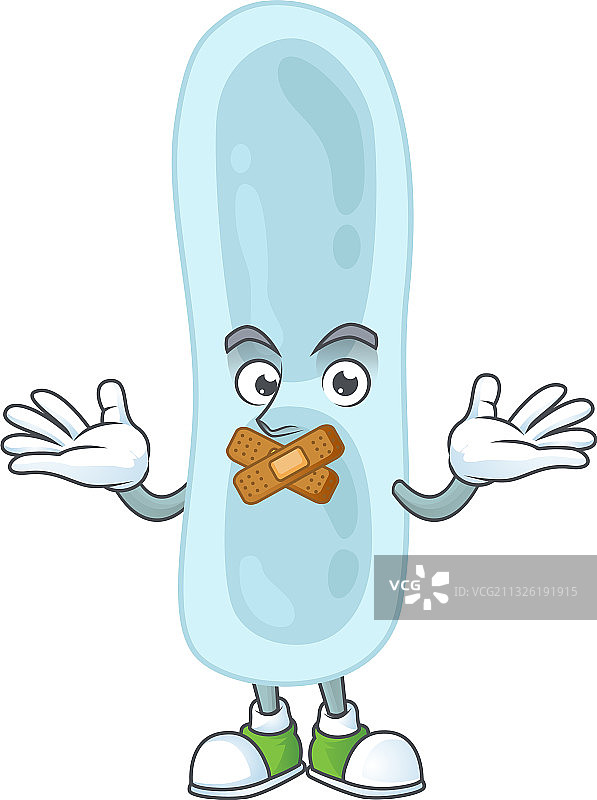 肺炎克雷伯菌做出安静的手势图片素材