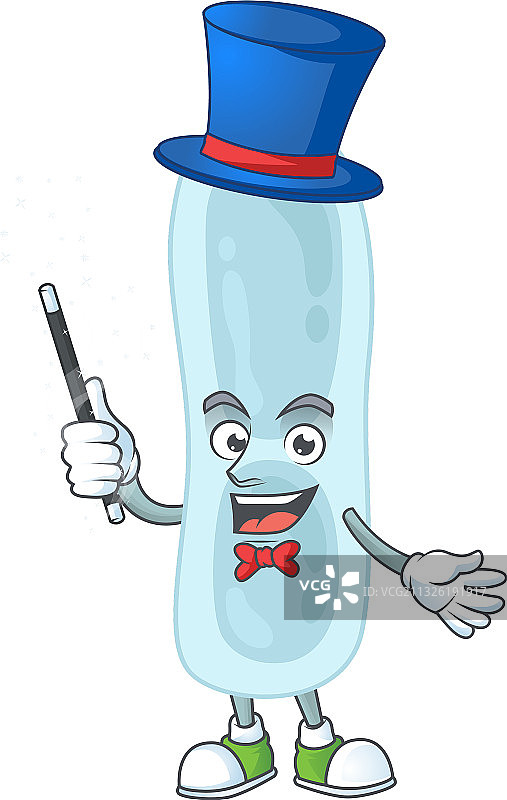 肺炎克雷伯菌魔术师卡通图片素材