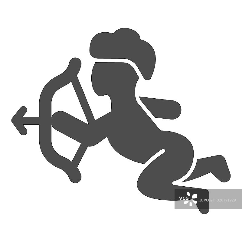 丘比特情人节图标图片素材