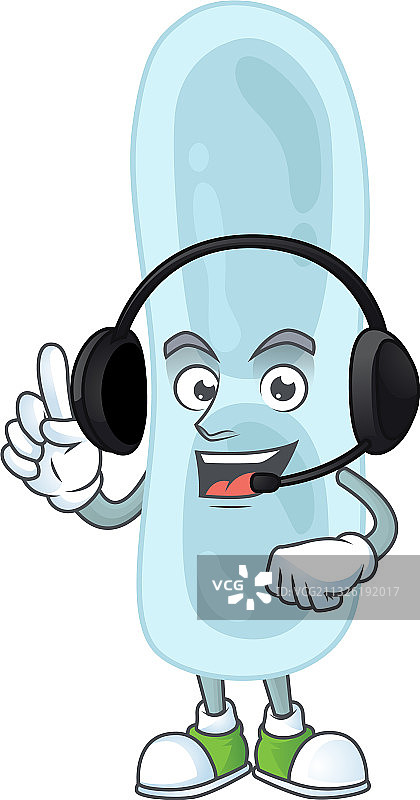 肺炎克雷伯菌卡通形象图片素材