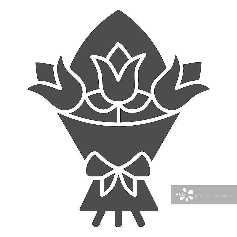 情人节花束实体图标图片素材