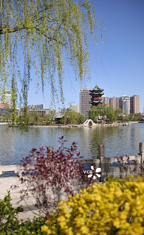 迎泽公园图片素材