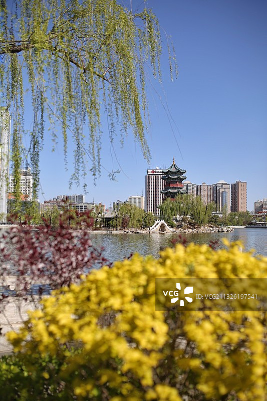 迎泽公园图片素材