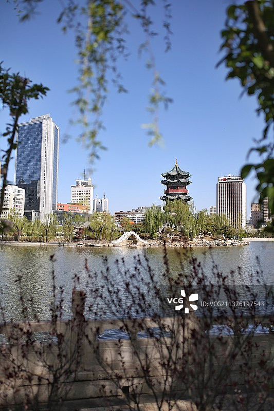 迎泽公园图片素材