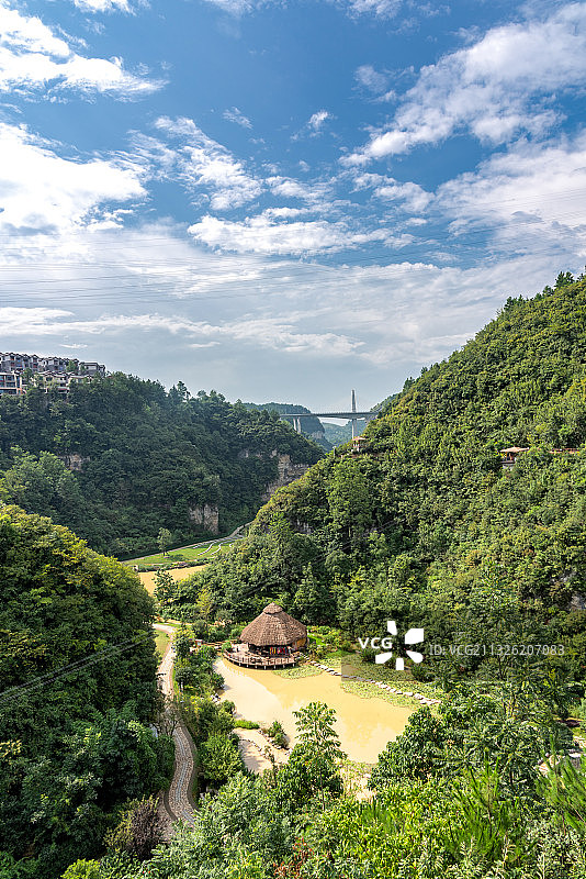 贵州龙里县巫山峡谷图片素材