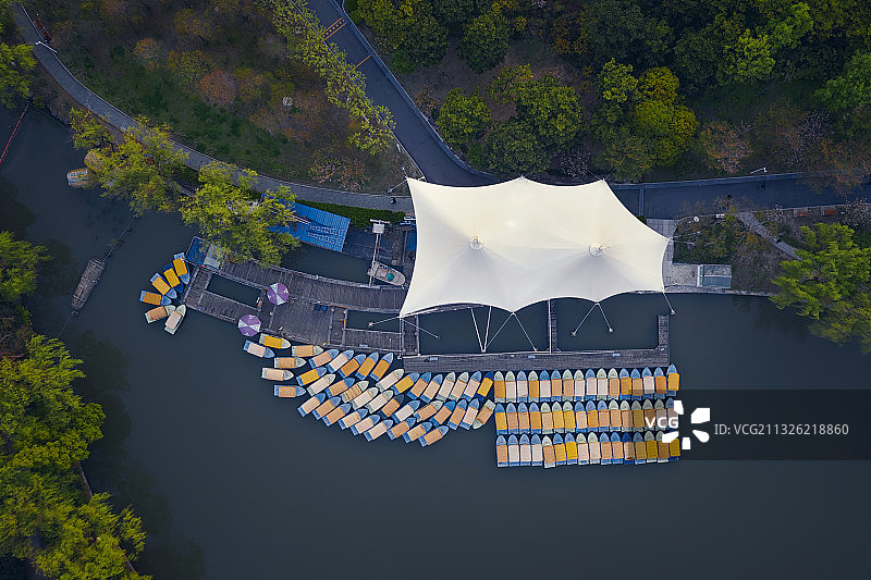 大宁公园-游船码头图片素材