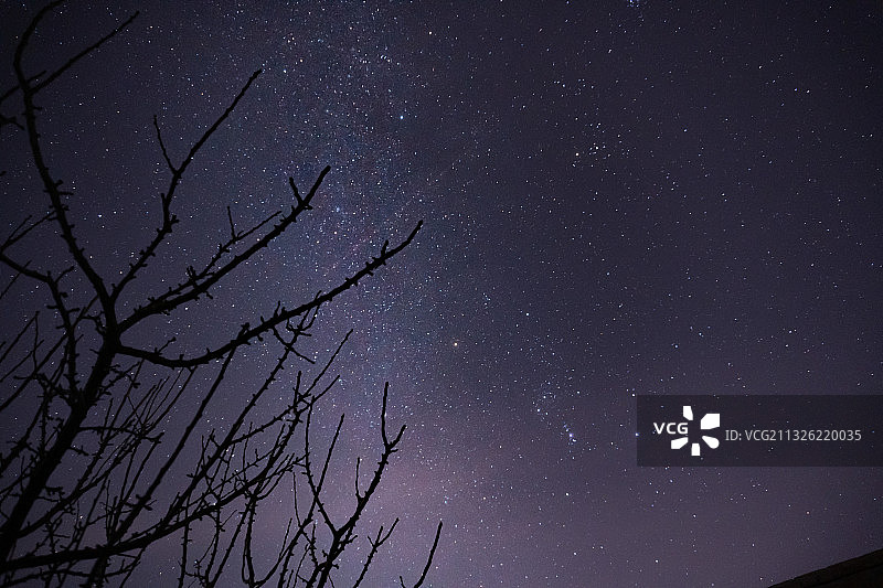 冬-星空图片素材