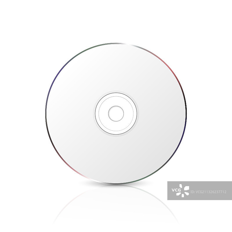 3D写实白色空白CD DVD特写图片素材