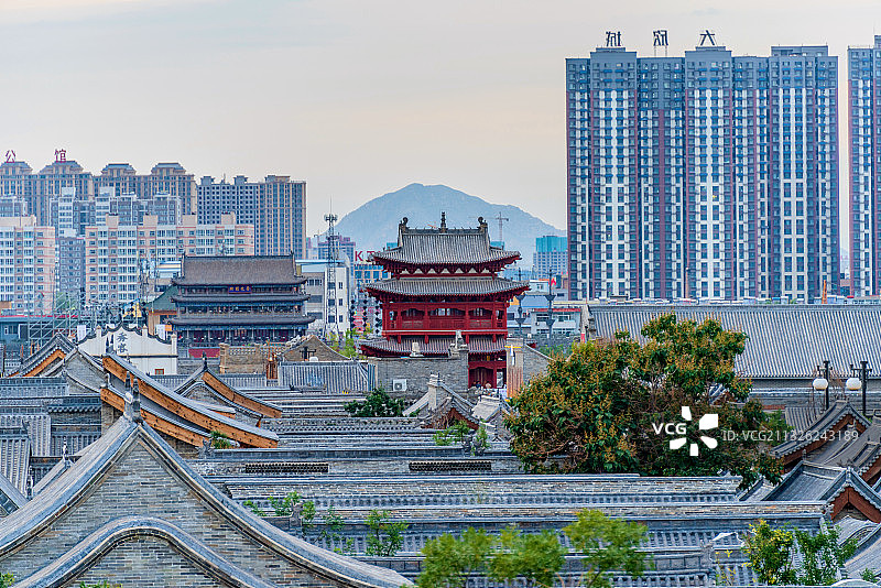 中国山西忻州古城图片素材