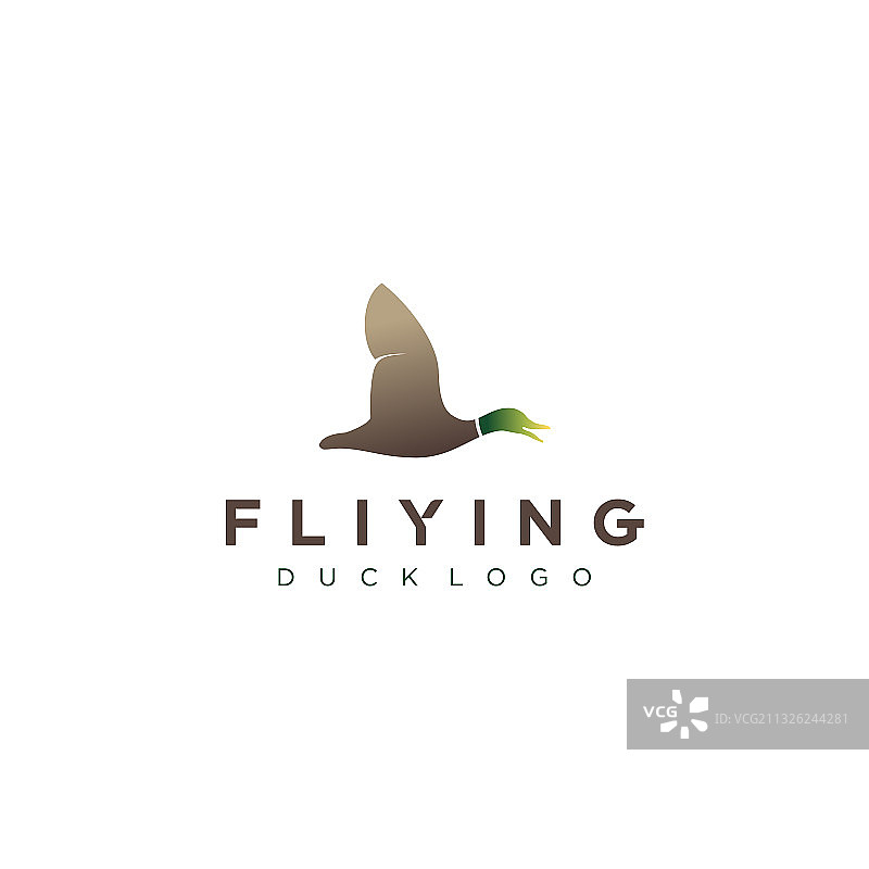 飞鸭logo设计图片素材