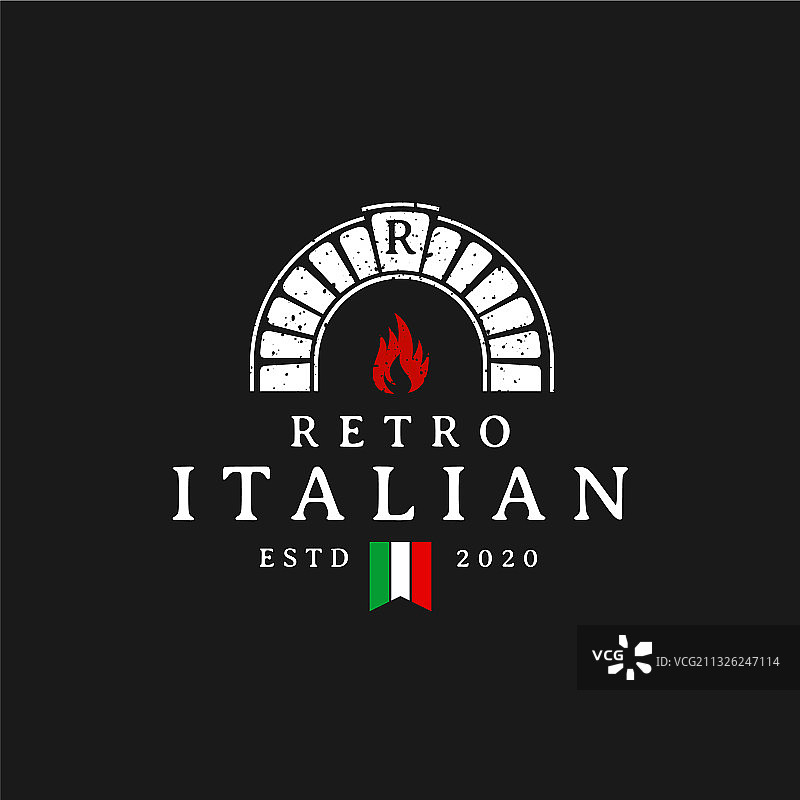 复古乡村风时尚柴火砖炉图片素材