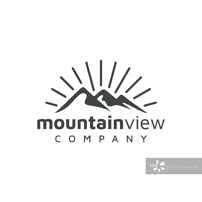 复古山地探险旅行图片素材