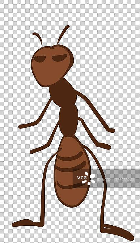 卡通简笔漫画元素动物蚂蚁图片素材