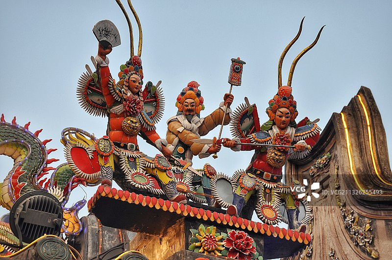 汕头老妈宫 嵌瓷图片素材