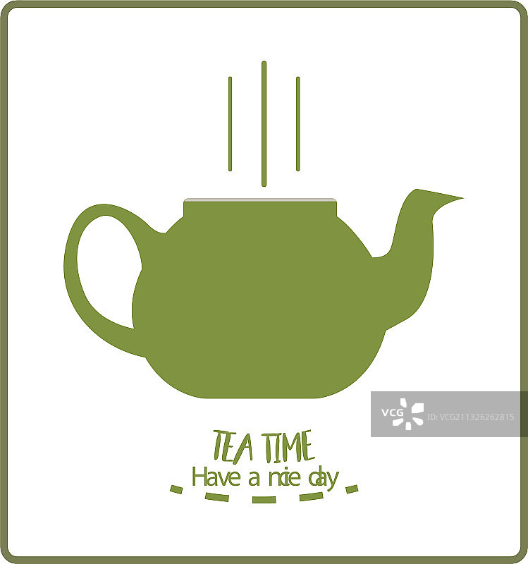 下午茶，祝您愉快图片素材