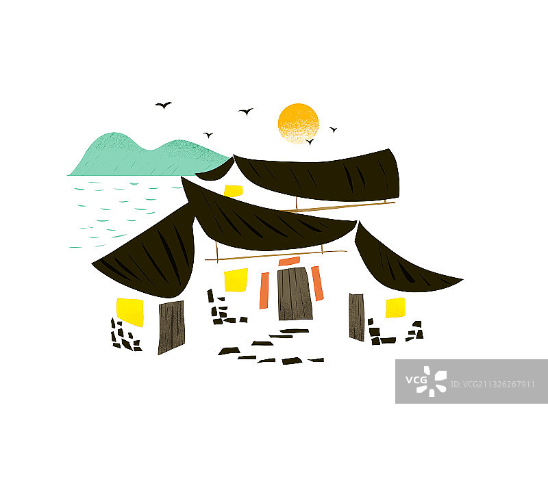 江南风景图片素材