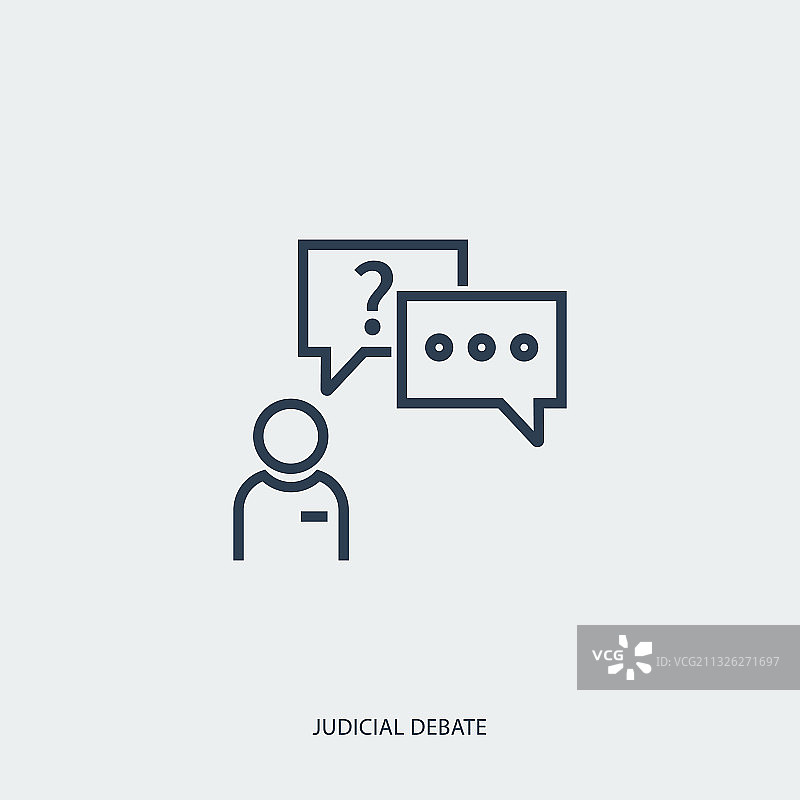 法律诉讼轮廓图标图片素材