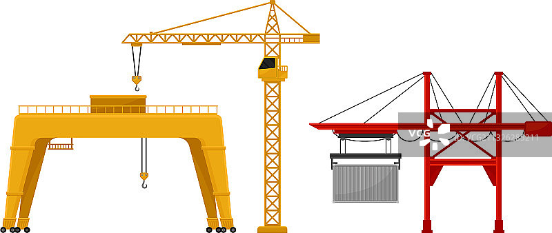 用于升降的起重机图片素材