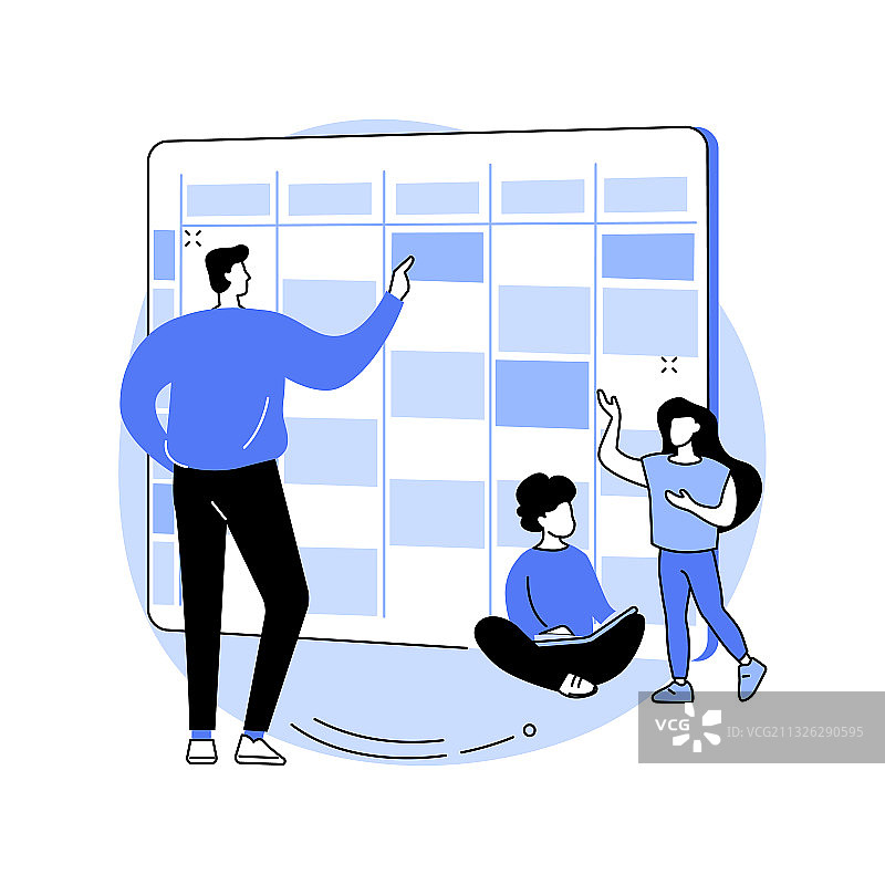 学校课程抽象概念图片素材