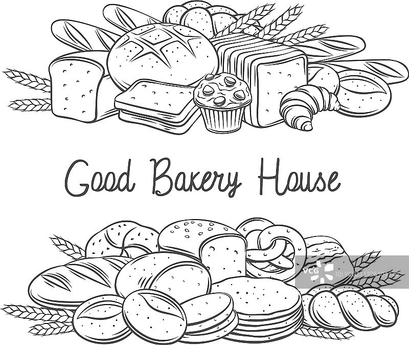 烘焙面包banner设计图片素材