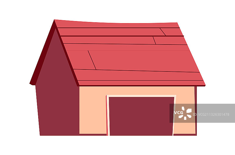 夜晚的房屋建筑，窗户明亮图片素材