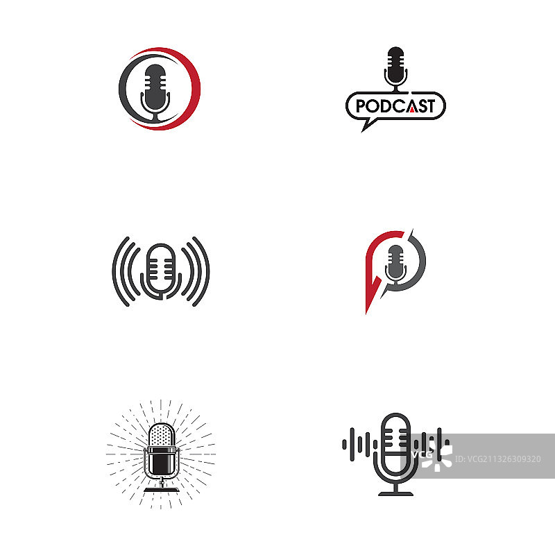 播客图标设计图片素材