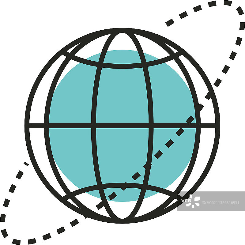 数字营销世界连接线图片素材