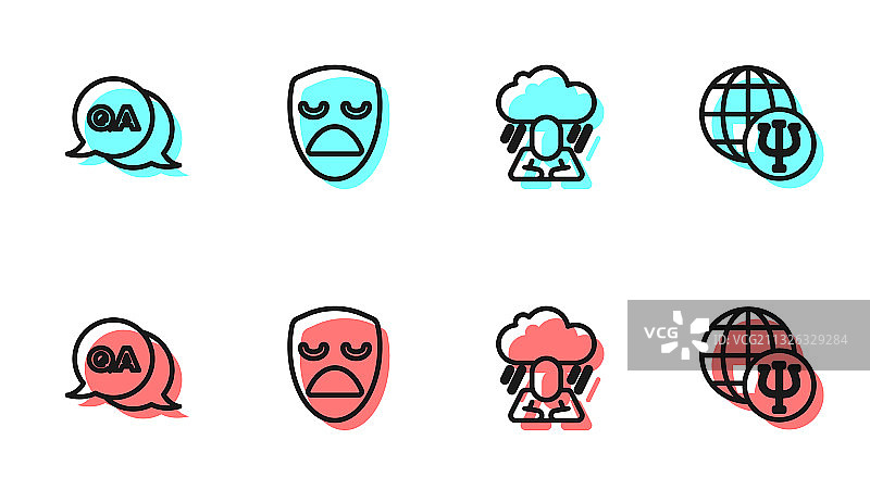 线性抑郁症问答与剧情图片素材