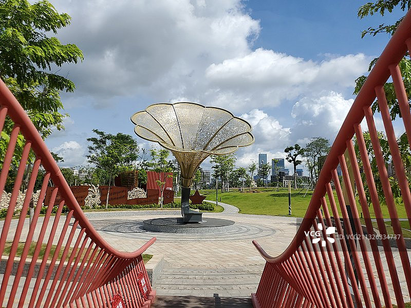 白石龙音乐主题公园风景图片素材