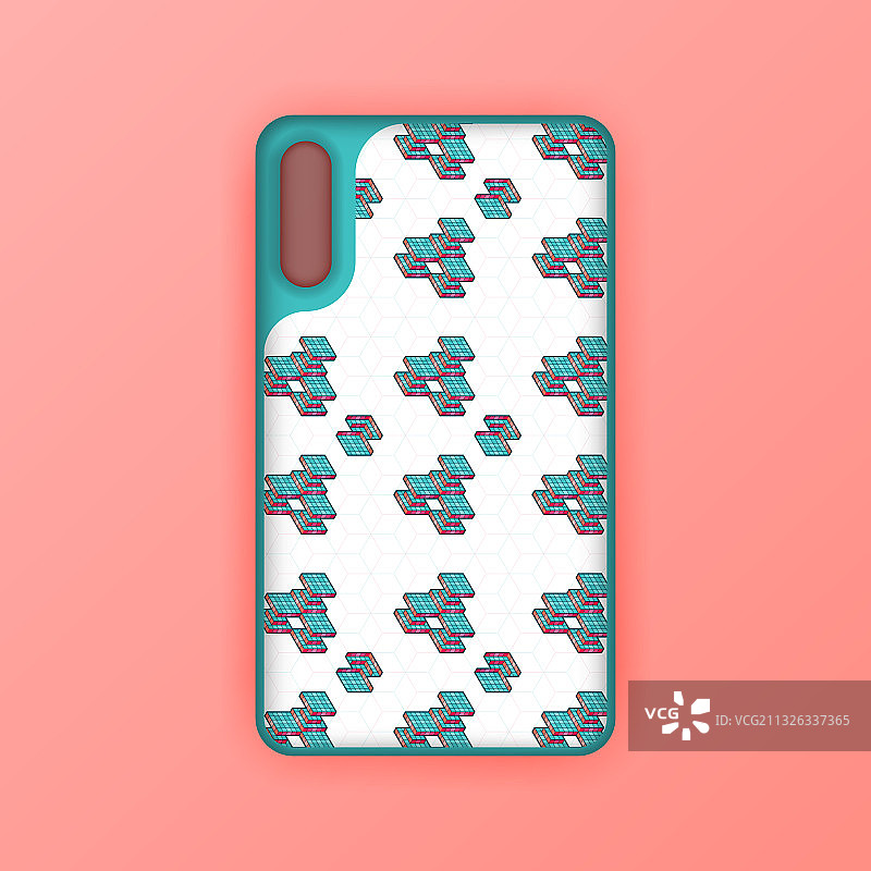 粉色手机模型抽象模板图片素材