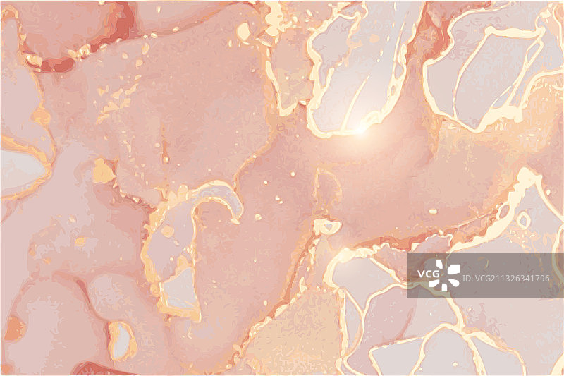 桃金色玫瑰大理石纹理抽象背景图片素材