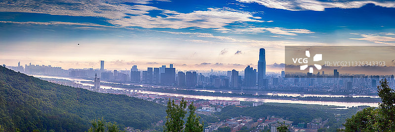星城长沙全景图片素材