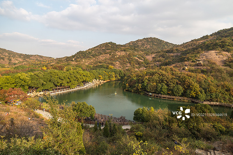 中国江苏省苏州市白马涧风景图片素材