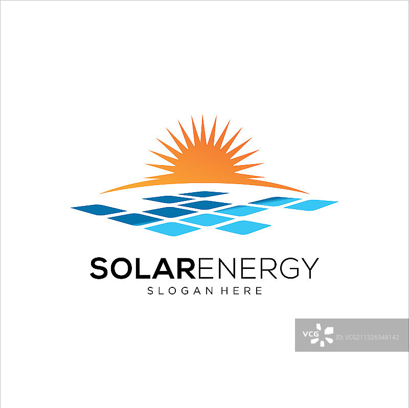 太阳能logo设计模板图片素材