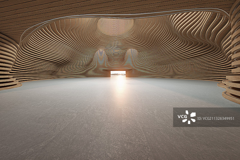 抽象_建筑空间_汽车广告背景图图片素材