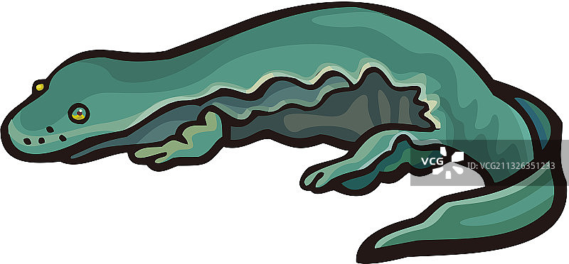 卡通蜥蜴图片素材