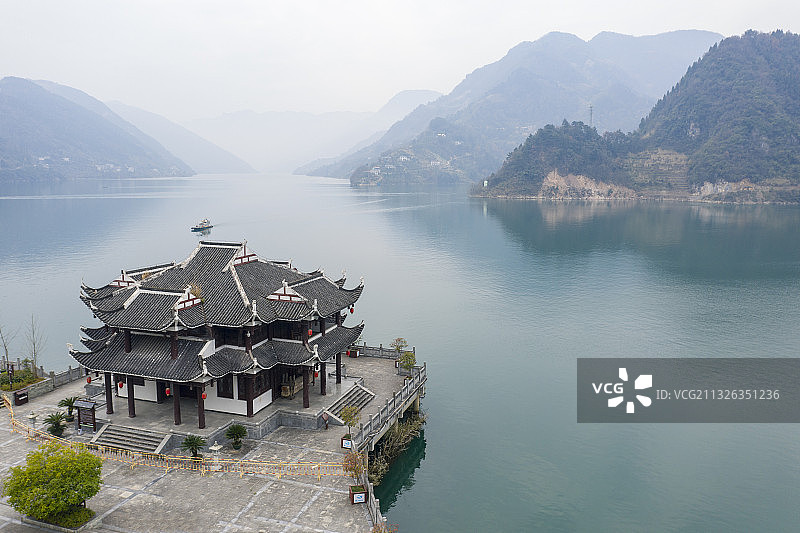 武落钟离山 湖北省宜昌长阳土家族自治县都镇湾镇图片素材