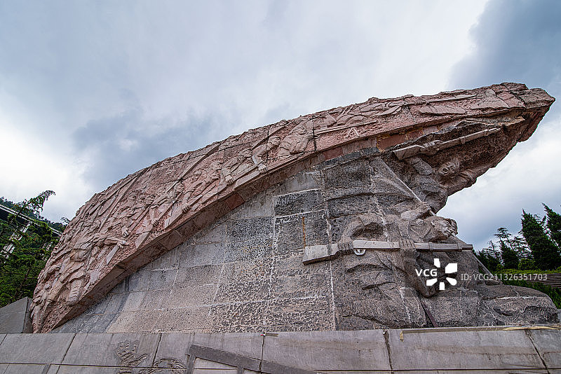 贵州遵义习水青杠坡战斗遗址图片素材