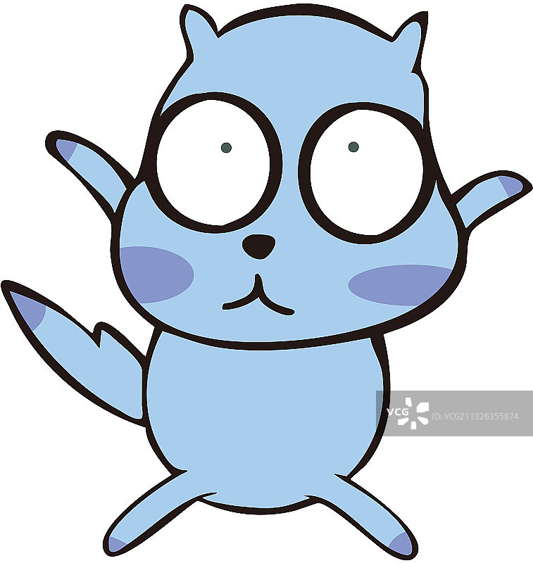 卡通猫图片素材