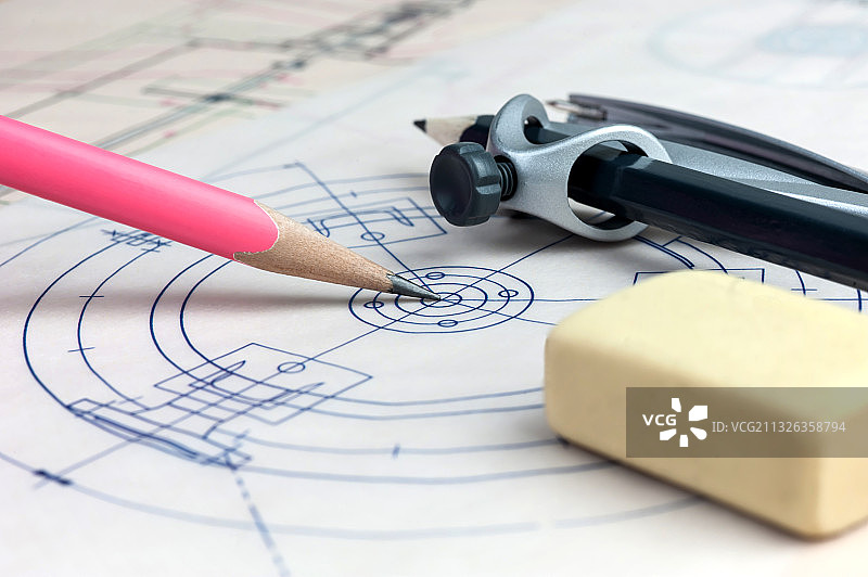 设计图纸图片素材